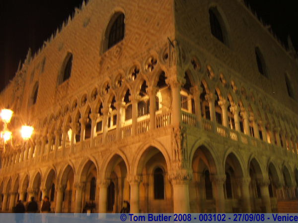 Photo ID: 003102, The side of the Palazzo Ducale (Doge's Palace), Venice, Italy