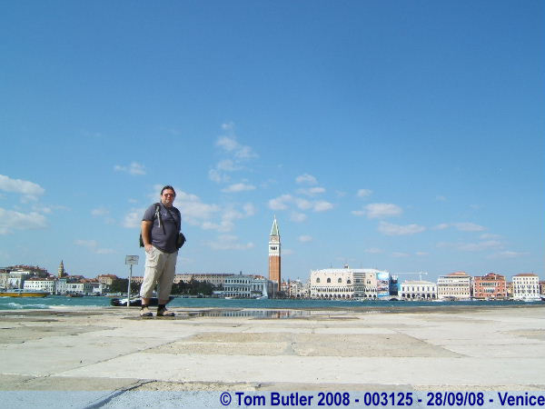 Photo ID: 003125, By San Giorgio Maggiore, looking across to St Marks Square, Venice, Italy