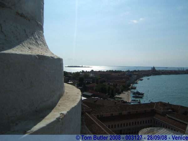 Photo ID: 003127, The view from the bell tower of San Giorgio Maggiore, Venice, Italy