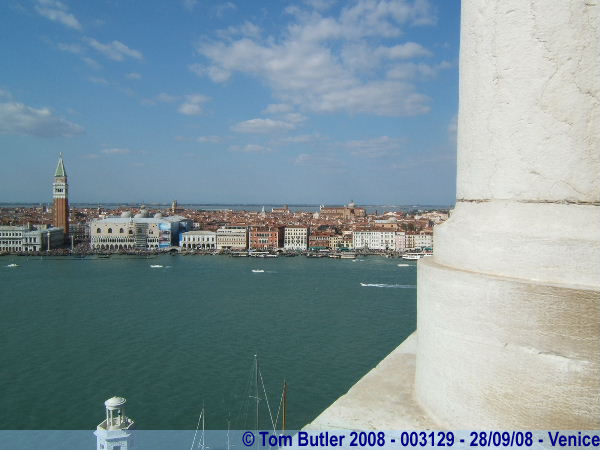 Photo ID: 003129, The view from the bell tower of San Giorgio Maggiore, Venice, Italy