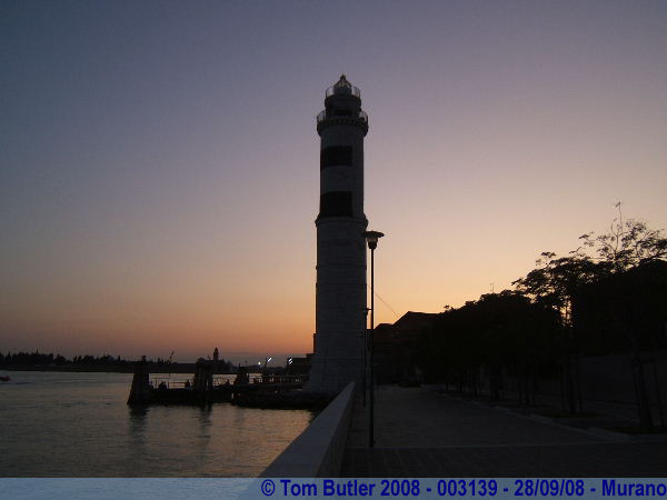 Photo ID: 003139, The lighthouse at Murano, Murano, Italy