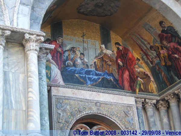 Photo ID: 003142, The front of St Mark's Cathedral, Venice, Italy