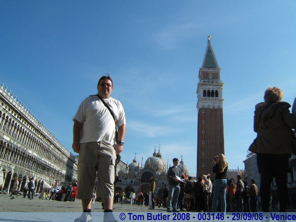 Photo ID: 003146, In front of the Cathedral, Venice, Italy
