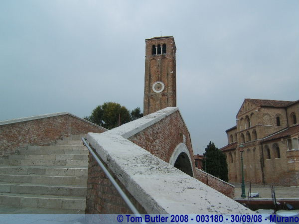 Photo ID: 003180, Santi Maria e Donato and bridge, Murano, Italy