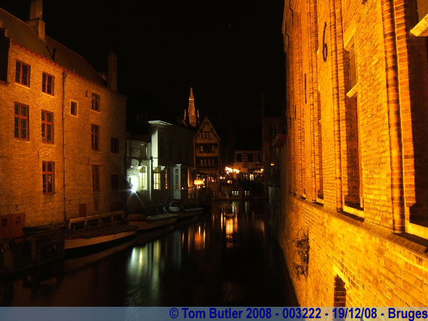 Photo ID: 003222, Looking down the canals, Bruges, Belgium