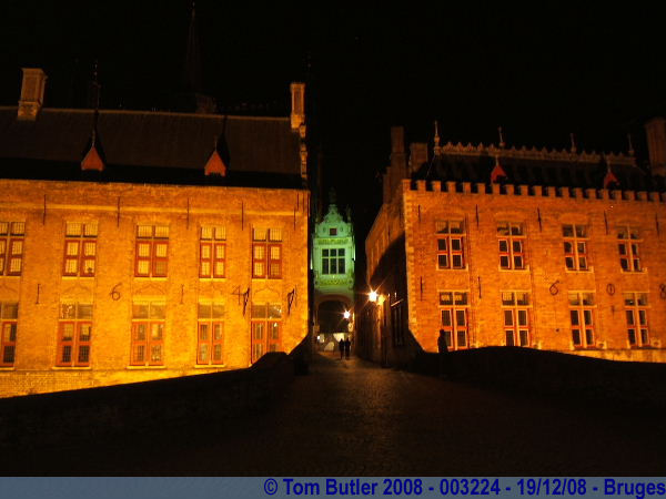 Photo ID: 003224, Looking back towards the Burg, Bruges, Belgium