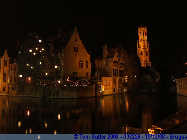 Photo ID: 003226, The canals and Belfort, Bruges, Belgium