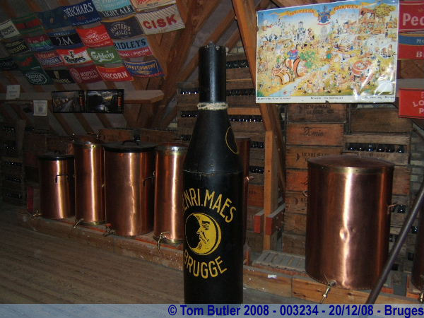 Photo ID: 003234, In the loft of the old brew-house, Bruges, Belgium