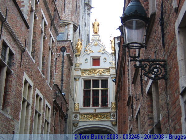 Photo ID: 003245, Looking back towards the Burg, Bruges, Belgium