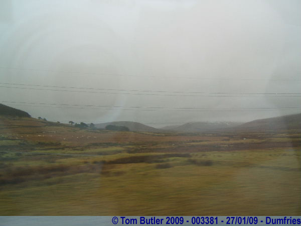 Photo ID: 003381, The southern Scottish landscape seen from the train, Dumfries & Galloway, Scotland