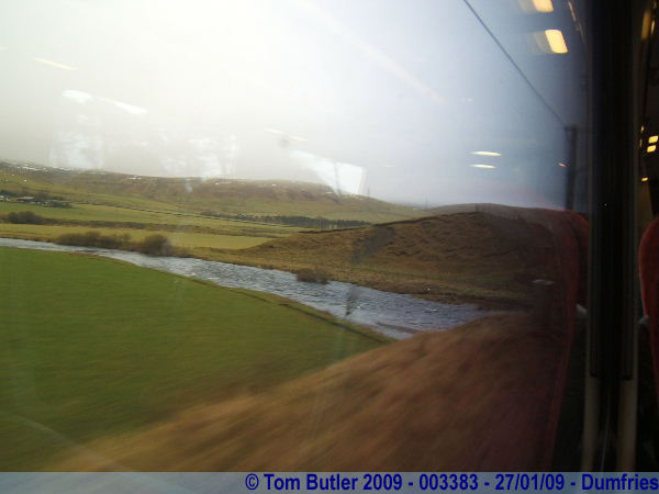 Photo ID: 003383, The southern Scottish landscape seen from the train, Dumfries & Galloway, Scotland