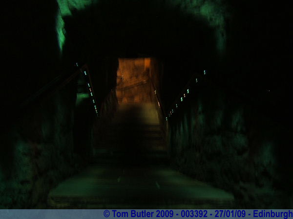 Photo ID: 003392, Down to the dungeons, Edinburgh, Scotland