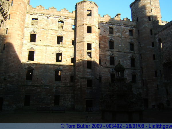 Photo ID: 003402, Inside Linlithgow Palace, Linlithgow, Scotland