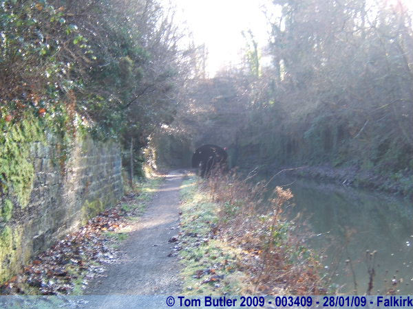 Photo ID: 003409, The Falkirk Tunnel on the Union Canal, Falkirk, Scotland