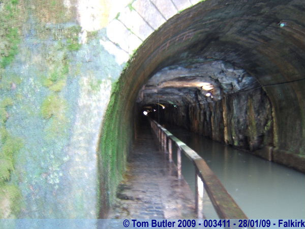 Photo ID: 003411, Looking along the Falkirk tunnel, Falkirk, Scotland