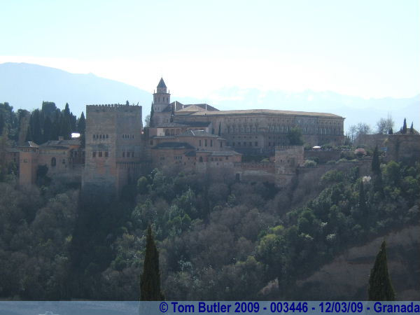 Photo ID: 003446, The Alhambra seen from the Mirador de San Nicols, Granada, Spain