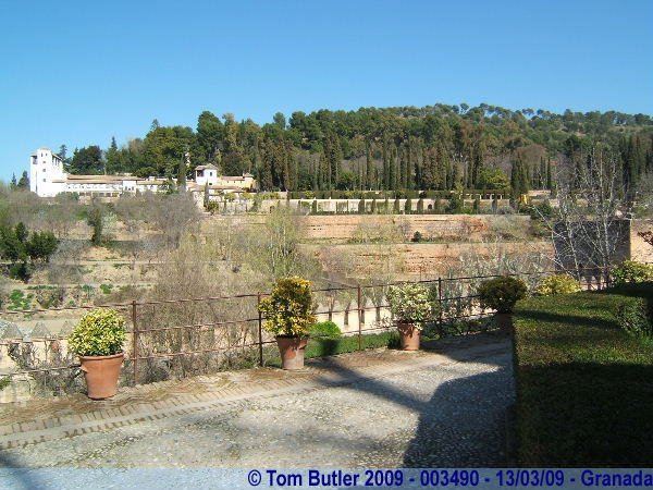 Photo ID: 003490, The Generalife seen from the grounds of the Alhambra, Granada, Spain