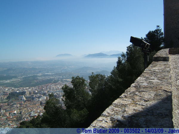 Photo ID: 003502, Looking over the city from the castle, Jan, Spain