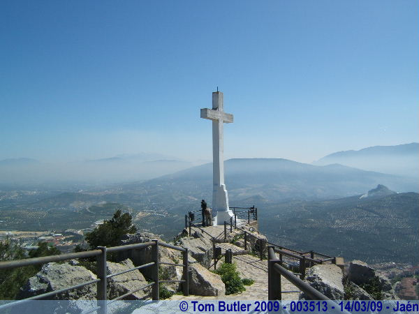 Photo ID: 003513, The Cross, overlooking the city, Jan, Spain