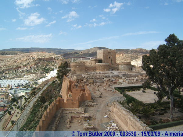 Photo ID: 003530, The archaeological site and fortress of the Alcazaba, Almera, Spain