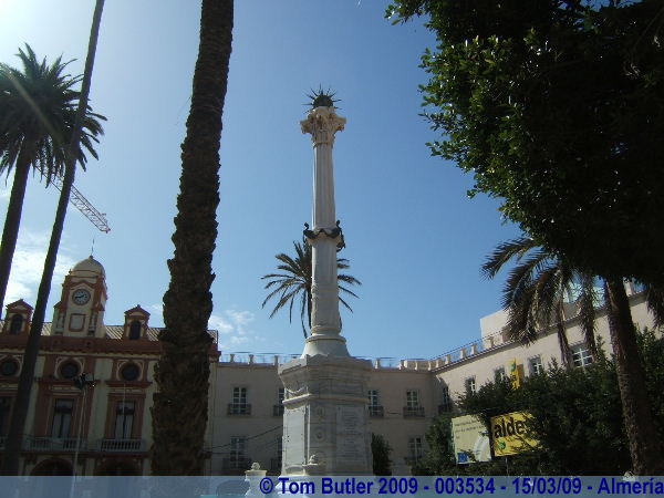Photo ID: 003534, The city hall and monument to the redcoats, Almera, Spain