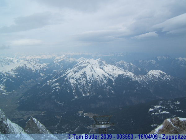 Photo ID: 003553, Looking deep into Austria, Zugspitze, Austria
