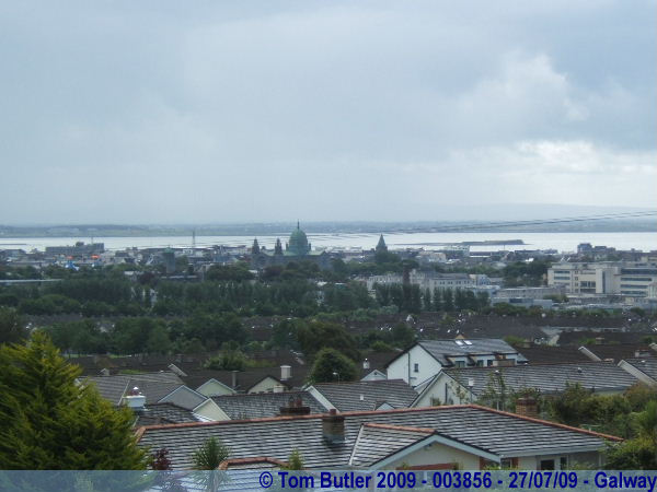 Photo ID: 003856, Looking down on central Galway City, Galway, Ireland