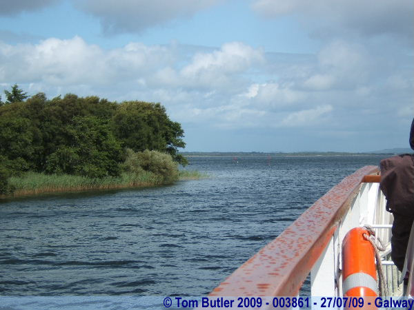 Photo ID: 003861, Leaving the River Corrib and entering the end of Lough Corrib, Galway, Ireland