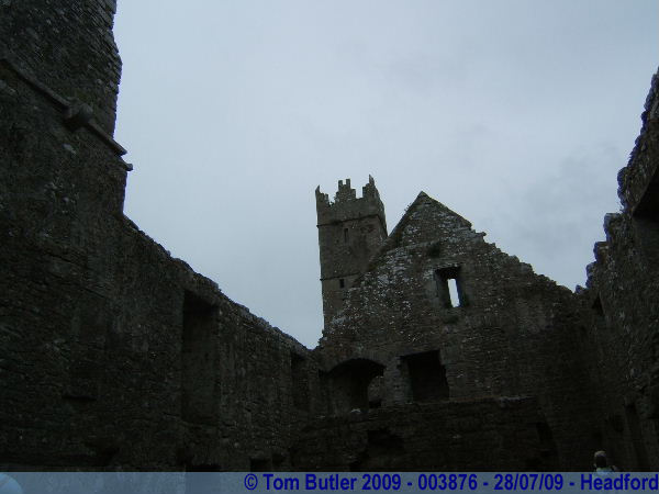 Photo ID: 003876, Inside the ruins of Ross Errily Friary, Headford, Ireland