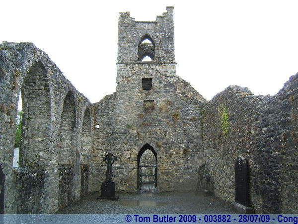 Photo ID: 003882, Inside the ruins of the Abbey, Cong, Ireland