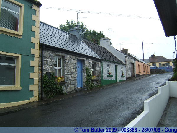 Photo ID: 003888, A street of cottages, Cong, Ireland