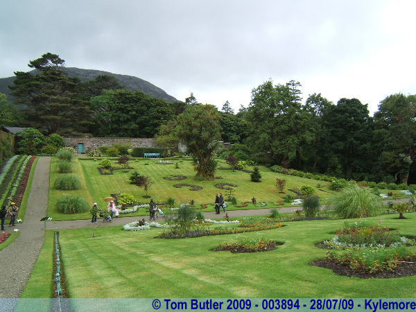 Photo ID: 003894, In the abbey gardens, Kylemore, Ireland