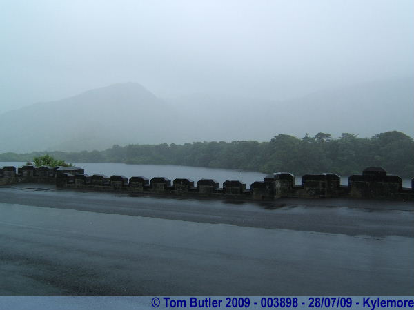 Photo ID: 003898, A few minutes later and the rain closes back in, Kylemore, Ireland