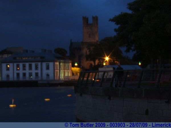 Photo ID: 003903, St Mary's Cathedral at night, Limerick, Ireland