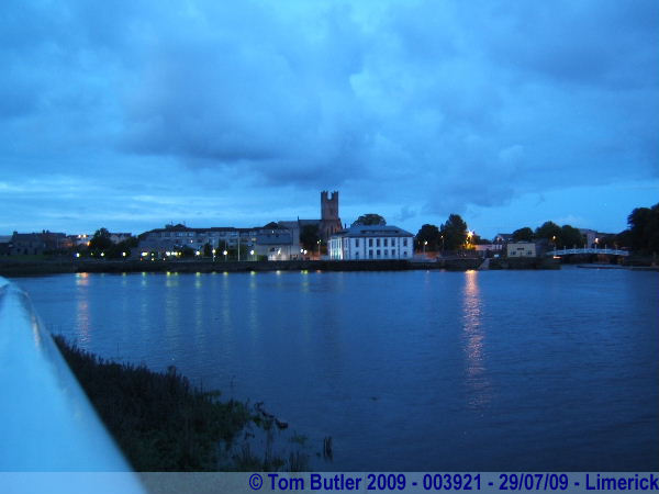Photo ID: 003921, St Mary's at dusk, Limerick, Ireland