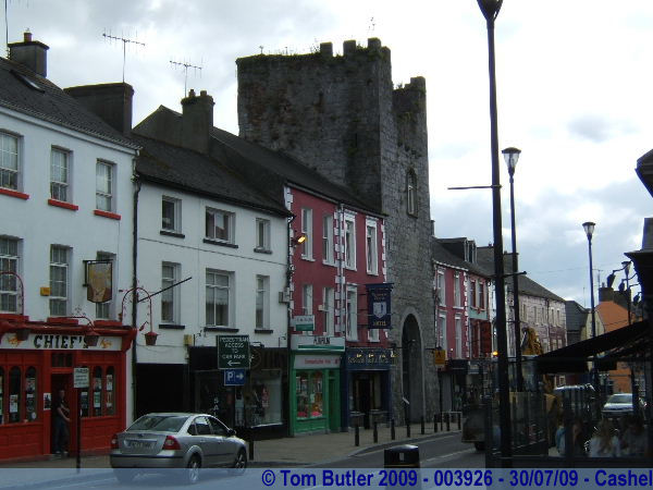 Photo ID: 003926, A tower of the former castle, Cashel, Ireland