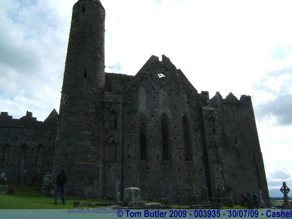 Photo ID: 003935, The Cathedral and Round tower, Cashel, Ireland
