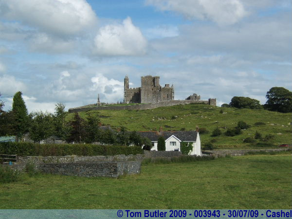 Photo ID: 003943, The Rock of Cashel seen from Hore Abbey, Cashel, Ireland