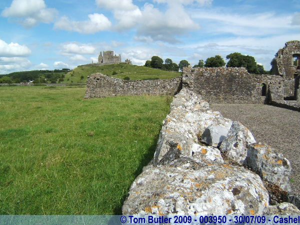 Photo ID: 003950, The ruins of Hore Abbey with the Rock of Cashel, Cashel, Ireland