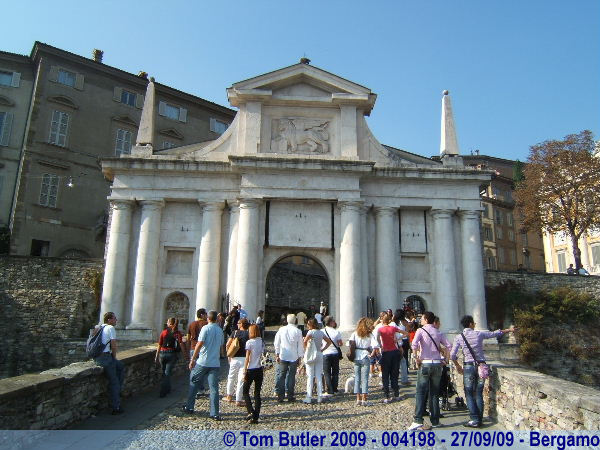 Photo ID: 004198, The Porta San Giacomo, Bergamo, Italy