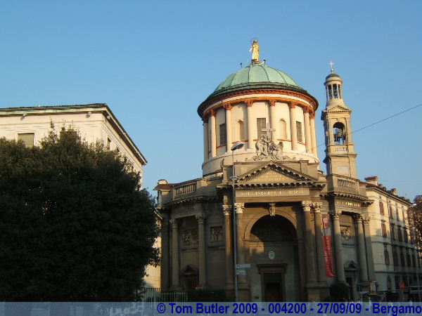 Photo ID: 004200, One of the churches is the Citt Bassa, Bergamo, Italy