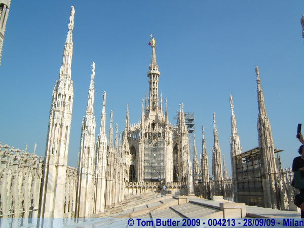 Photo ID: 004213, The roof of the Cathedral, Milan, Italy