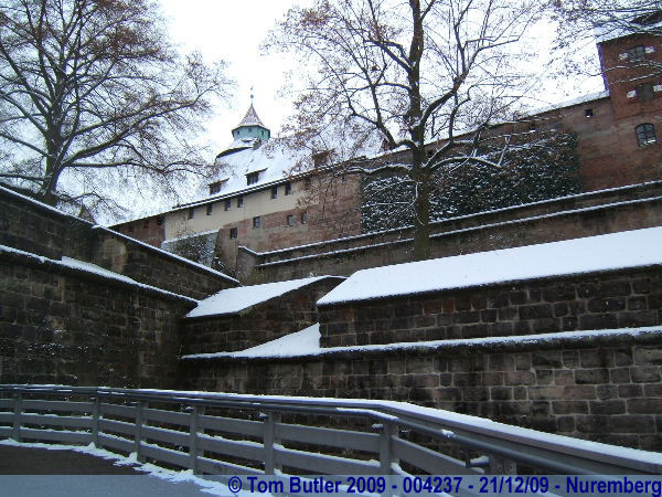 Photo ID: 004237, The outer defences of the Kaiserburg, Nuremberg, Germany