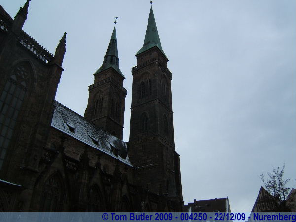 Photo ID: 004250, The towers of St Sebalduskirche, Nuremberg, Germany