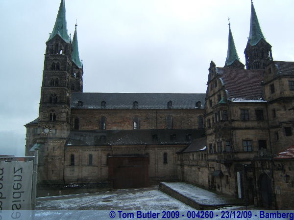 Photo ID: 004260, The Dom seen from the Neue Residenz, Bamberg, Germany
