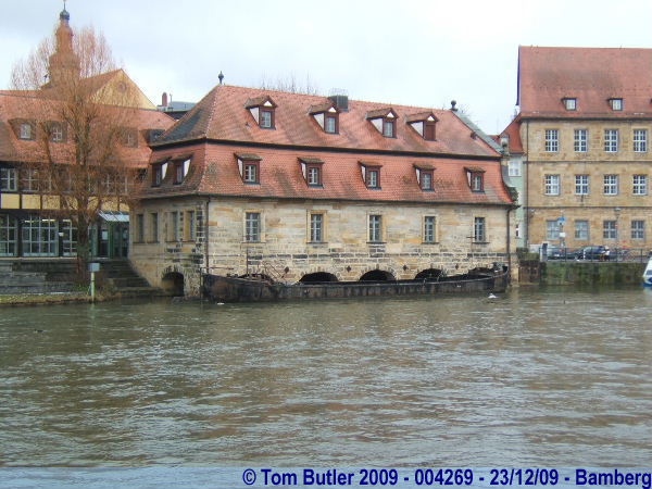 Photo ID: 004269, Looking across the Regnitz river to Kleine Venedig, Bamberg, Germany