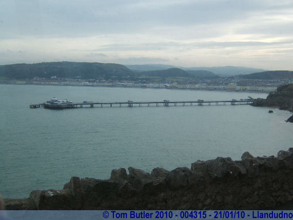 Photo ID: 004315, The Pier seen from Marine Drive, Llandudno, Wales