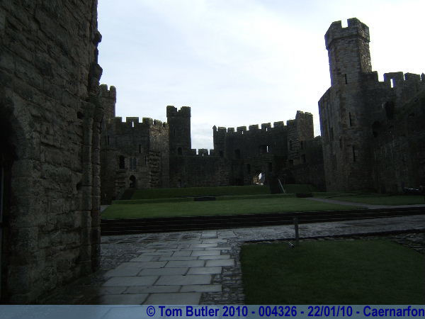 Photo ID: 004326, Inside Caernarfon Castle, Caernarfon, Wales