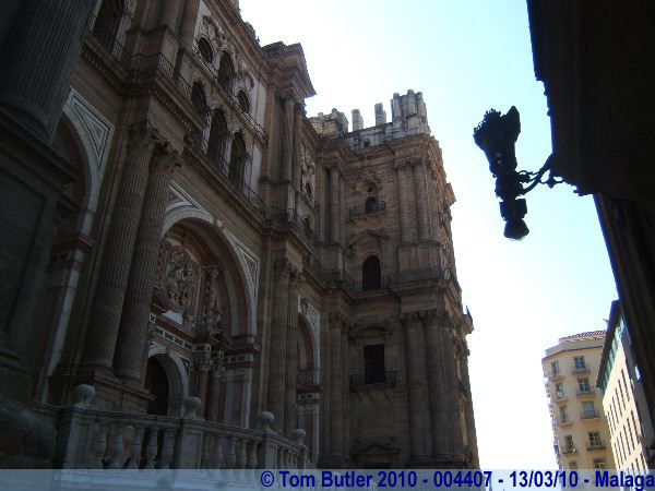 Photo ID: 004407, Where the second tower should have been, Malaga, Spain