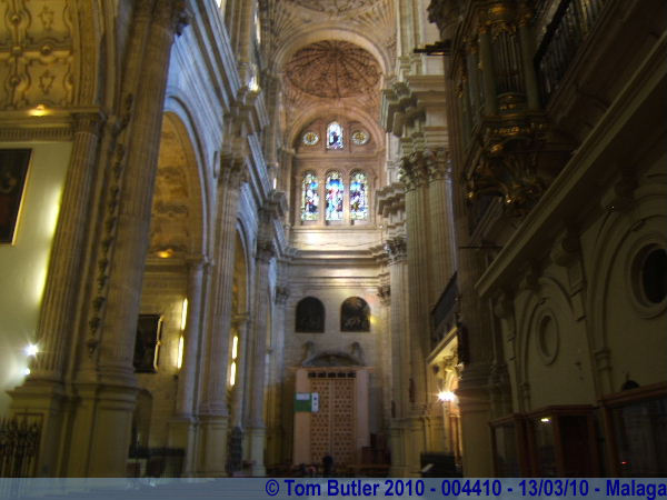 Photo ID: 004410, Inside the Cathedral, Malaga, Spain